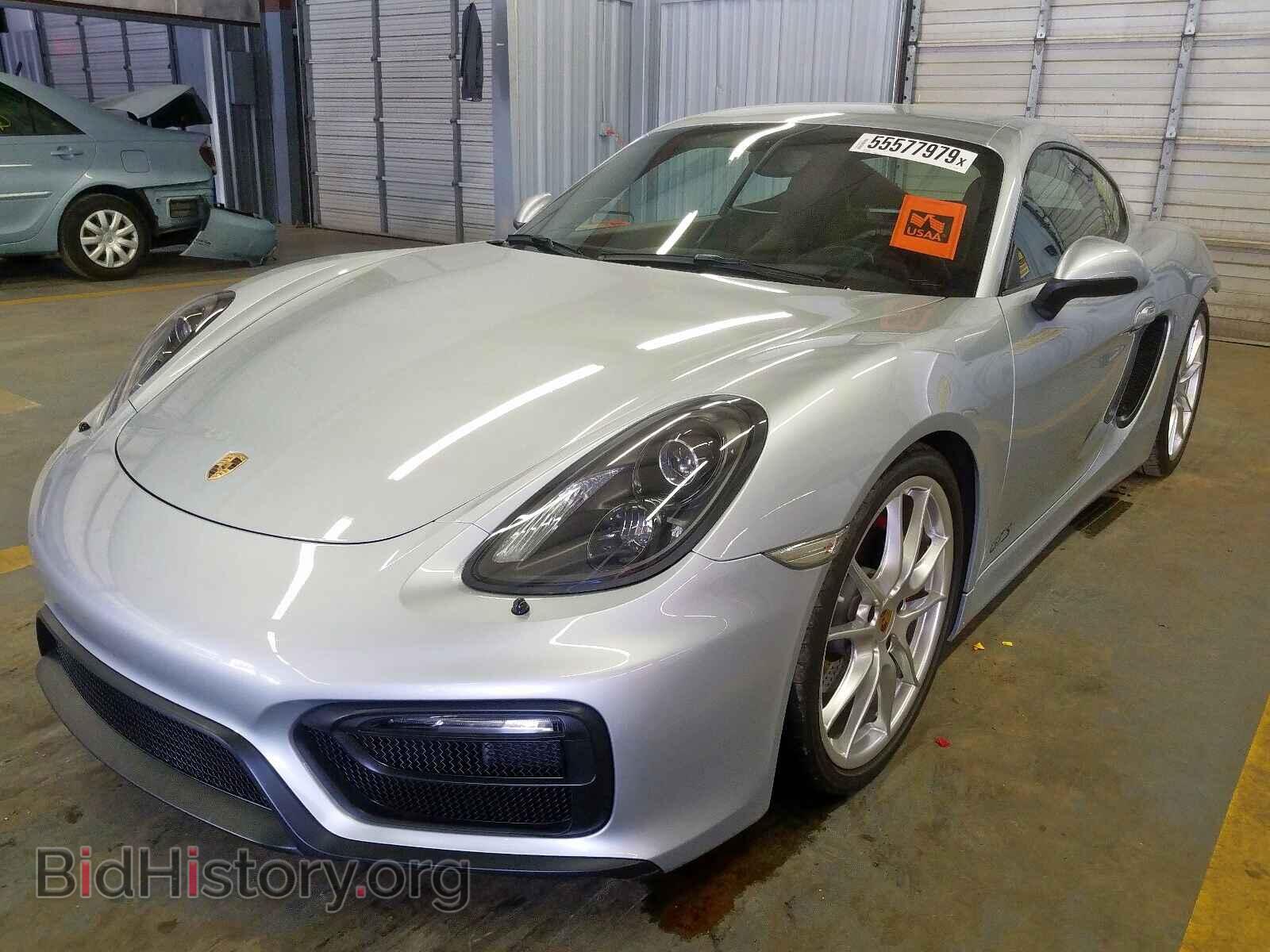 2015 PORSCHE CAYMAN - VIN: WP0AB2A8XFK184519 - Фото 2