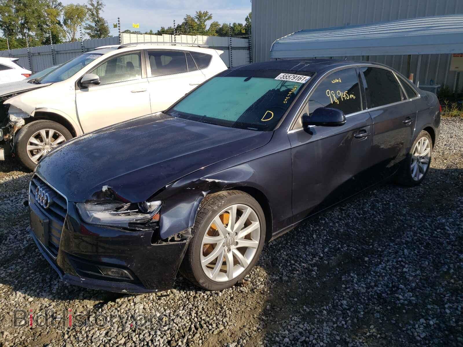 2013 AUDI A4 - VIN: WAUHFAFL2DN042037 - Фото 2