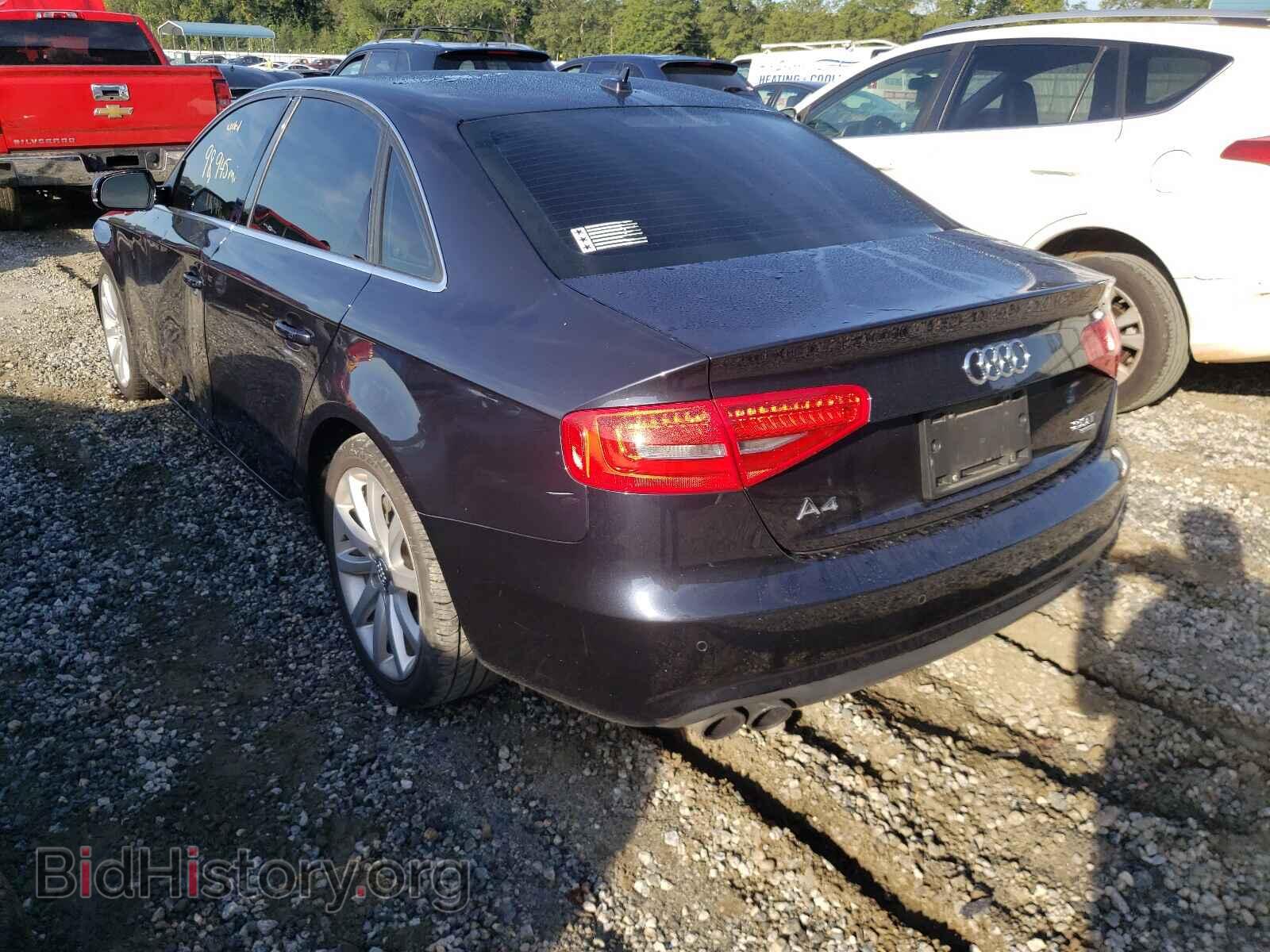 2013 AUDI A4 - VIN: WAUHFAFL2DN042037 - Фото 3