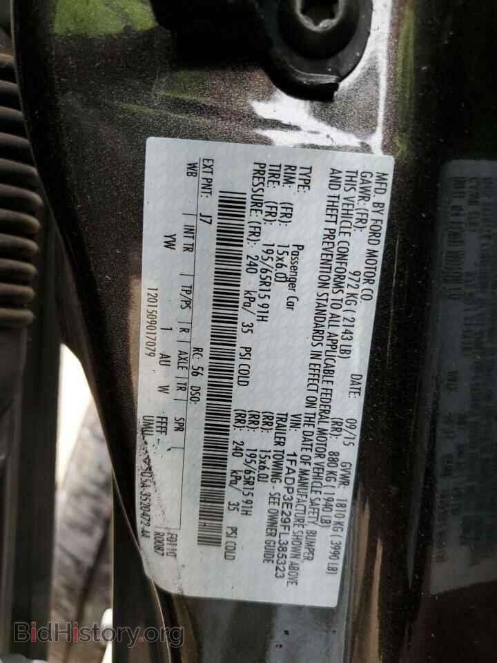 2015 FORD FOCUS - VIN: 1FADP3E29FL385323 - Photo 10