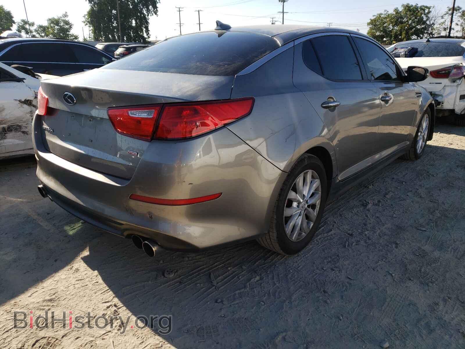 2015 KIA OPTIMA - VIN: 5XXGM4A70FG352217 - Фото 4