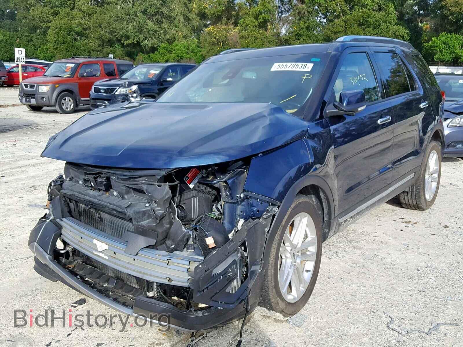 2016 FORD EXPLORER L - VIN: 1FM5K8F84GGA83215 - Photo 2