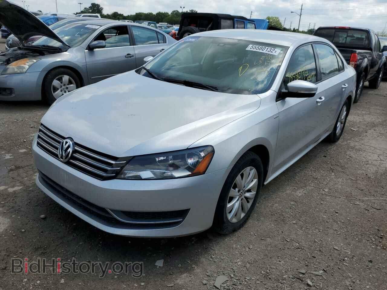 2014 VOLKSWAGEN PASSAT - VIN: 1VWAT7A39EC098185 - Фото 2