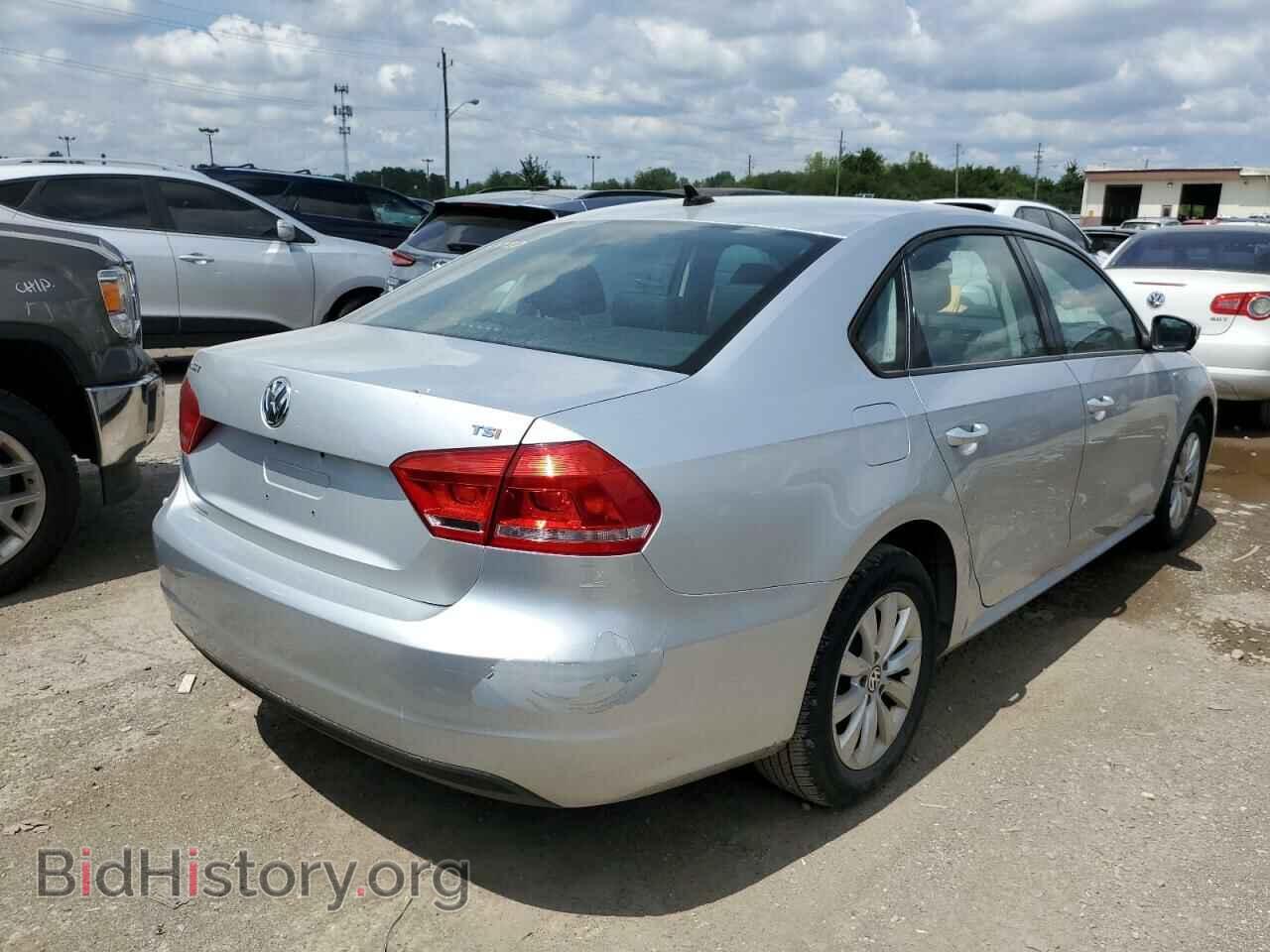 2014 VOLKSWAGEN PASSAT - VIN: 1VWAT7A39EC098185 - Фото 4