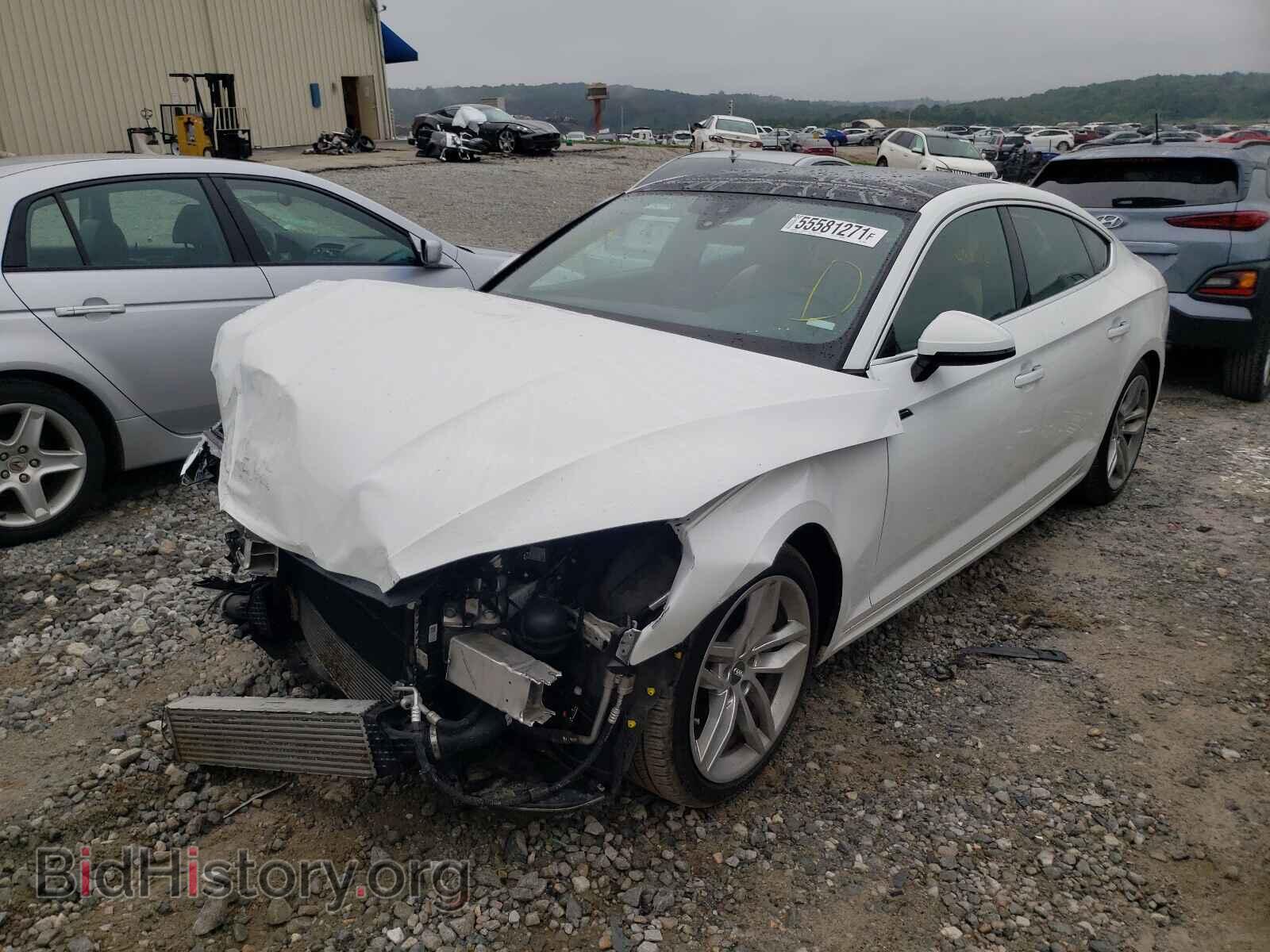 2019 AUDI A5 - VIN: WAUANCF58KA059446 - Фото 2