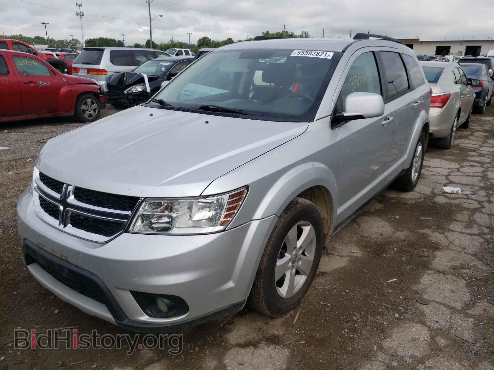 2011 DODGE JOURNEY - VIN: 3D4PH1FG6BT559501 - Фото 2
