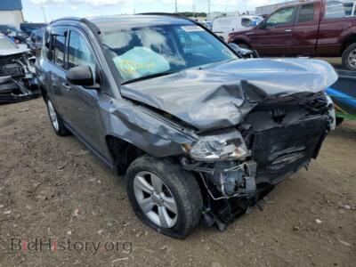 2012 Jeep COMPASS Compass SP, gray — VIN 1C4NJDBB6CD539793, Copart