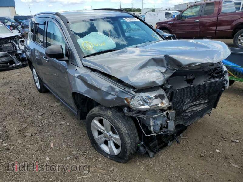 2012 Jeep COMPASS Compass SP (VIN 1C4NJDBB6CD539793) — photo 1 of 10, Copart, damage: front end