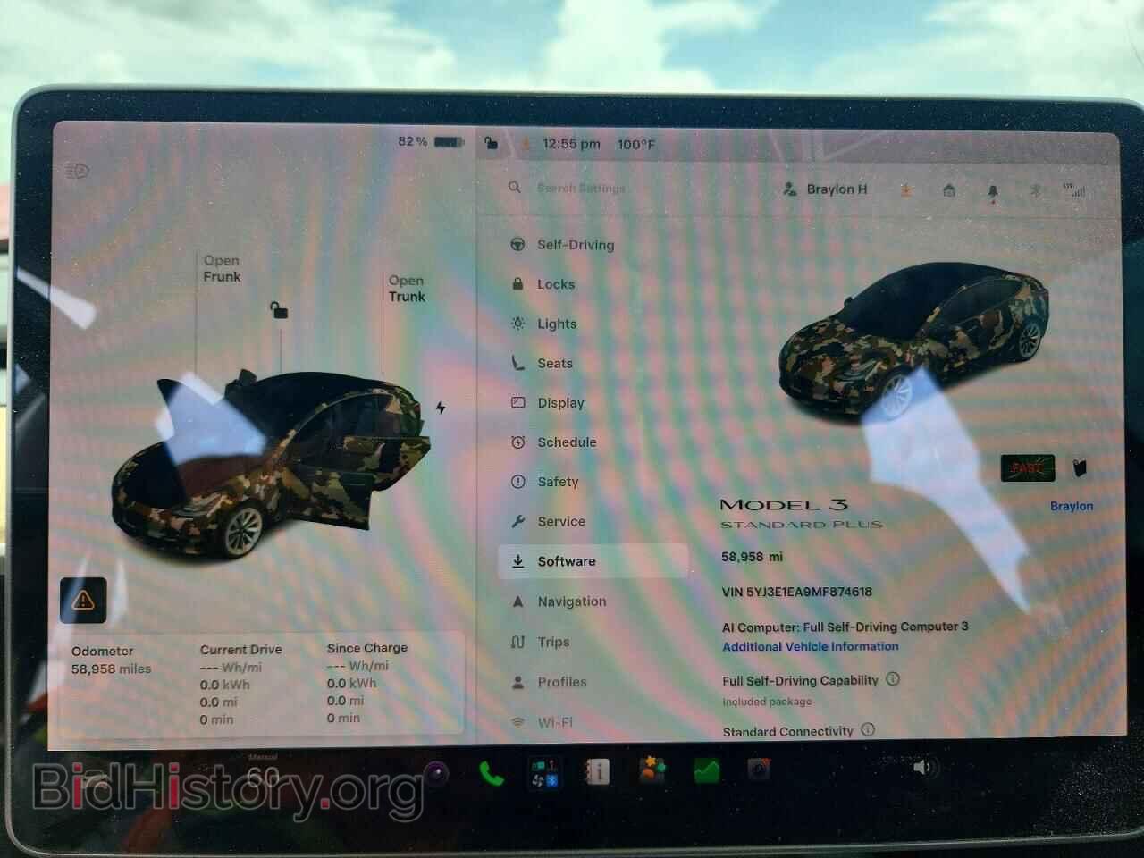 2021 TESLA MODEL 3 - VIN: 5YJ3E1EA9MF874618 - Photo 9