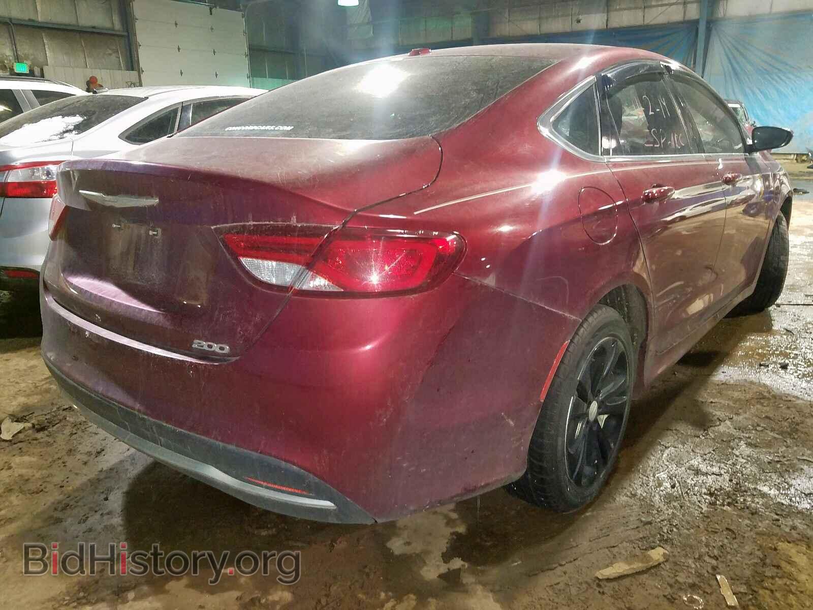 2015 CHRYSLER 200 - VIN: 1C3CCCAB5FN556438 - Фото 4