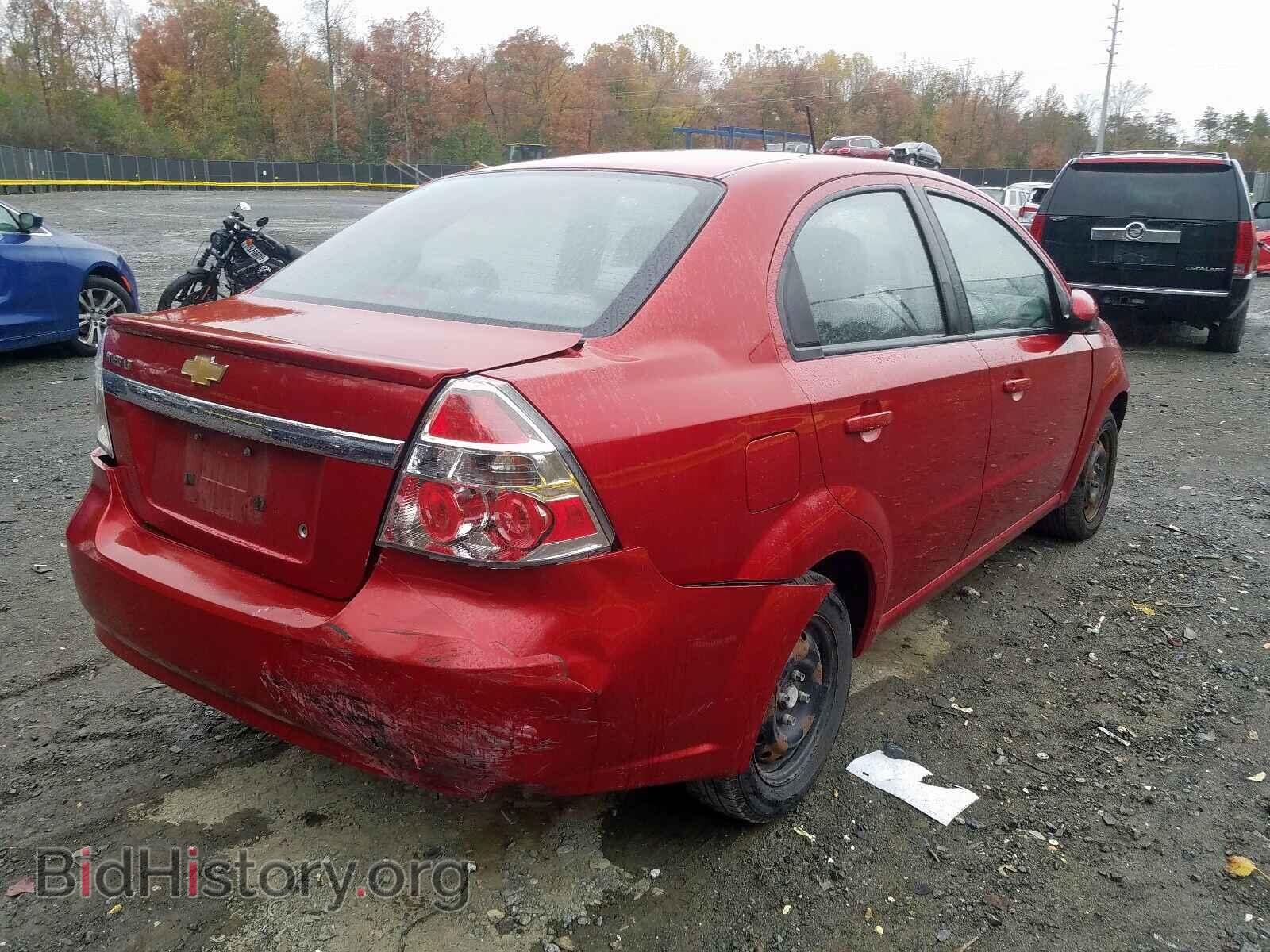 2011 CHEVROLET AVEO - VIN: KL1TD5DE0BB141847 - Фото 4