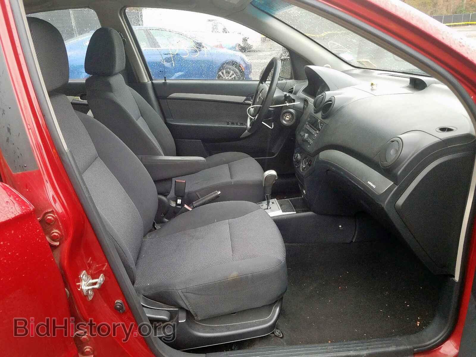 2011 CHEVROLET AVEO - VIN: KL1TD5DE0BB141847 - Фото 5