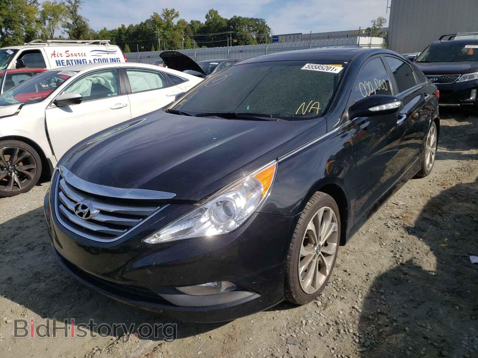 2014 HYUNDAI SONATA - VIN: 5NPEC4AC1EH879905 - Фото 2