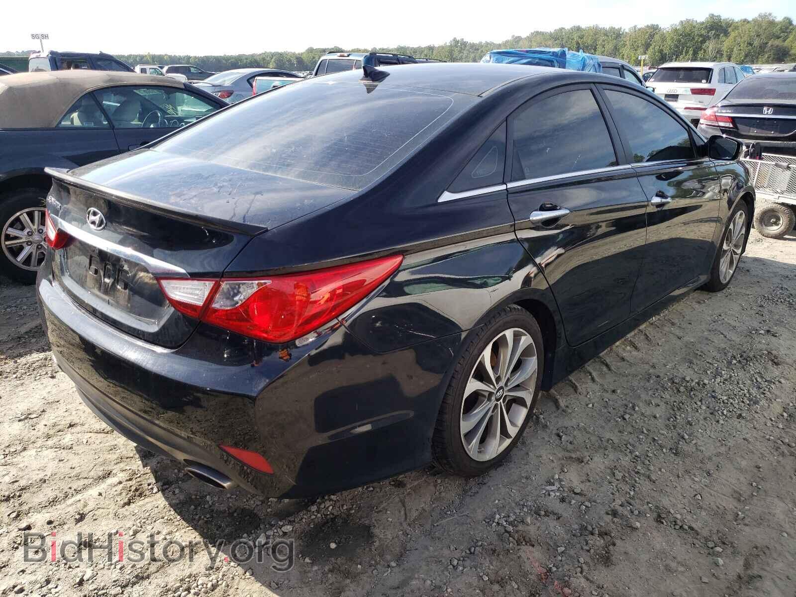 2014 HYUNDAI SONATA - VIN: 5NPEC4AC1EH879905 - Фото 4