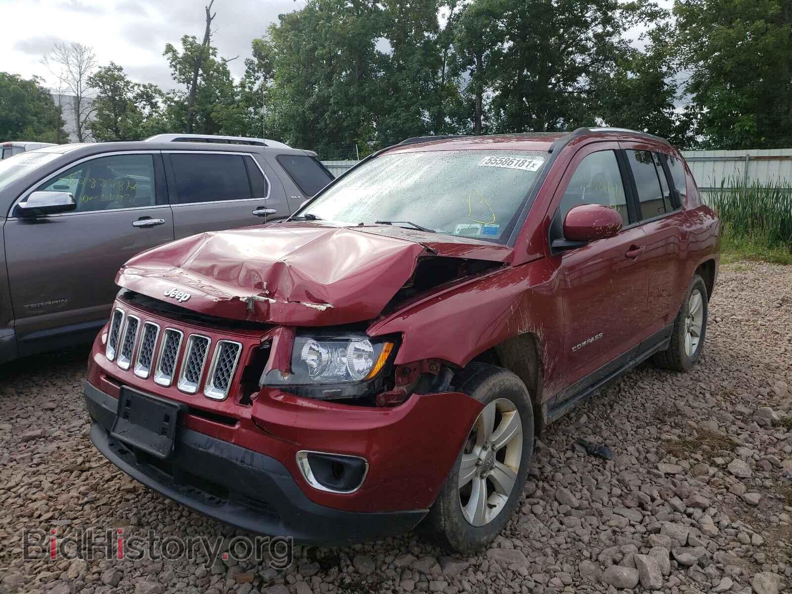 2015 JEEP COMPASS - VIN: 1C4NJDEB6FD106507 - Фото 2