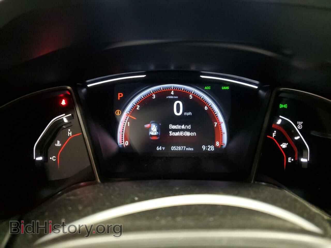 2019 HONDA CIVIC - VIN: 2HGFC2F85KH524755 - Фото 9