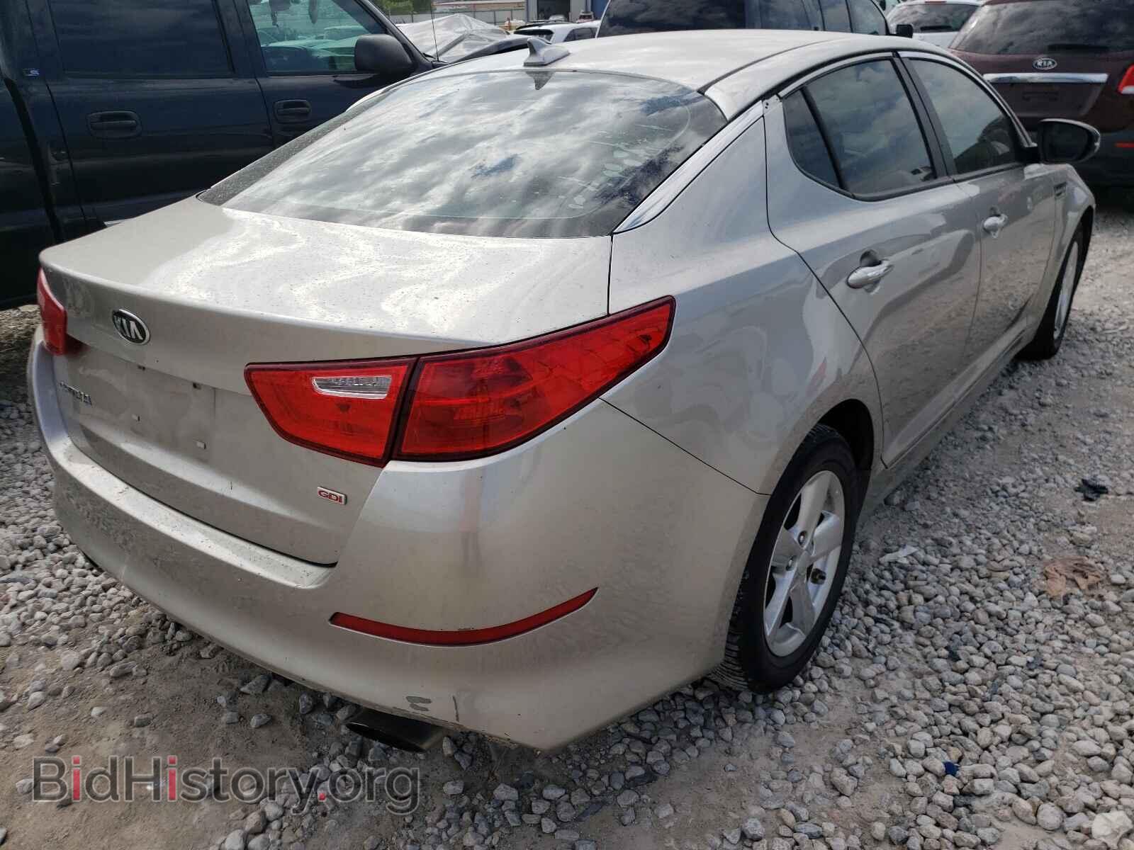 2015 KIA OPTIMA - VIN: 5XXGM4A73FG481908 - Photo 4