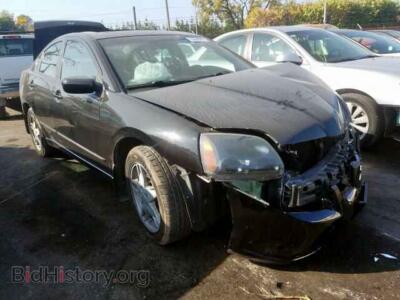 2006 Mitsubishi GALANT Galant GTS, черный — VIN 4A3AB76S76E033294, Copart