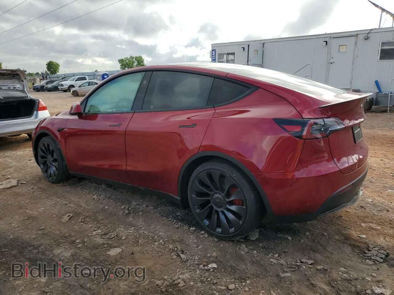 2025 TESLA MODEL Y - VIN: 7SAYGDEFXSF307217 - Фото 2