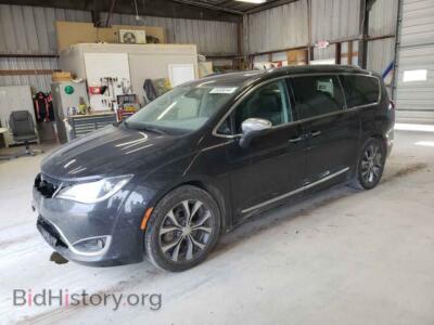 2017 Chrysler PACIFICA Limited, black — VIN 2C4RC1GG5HR763186, Copart