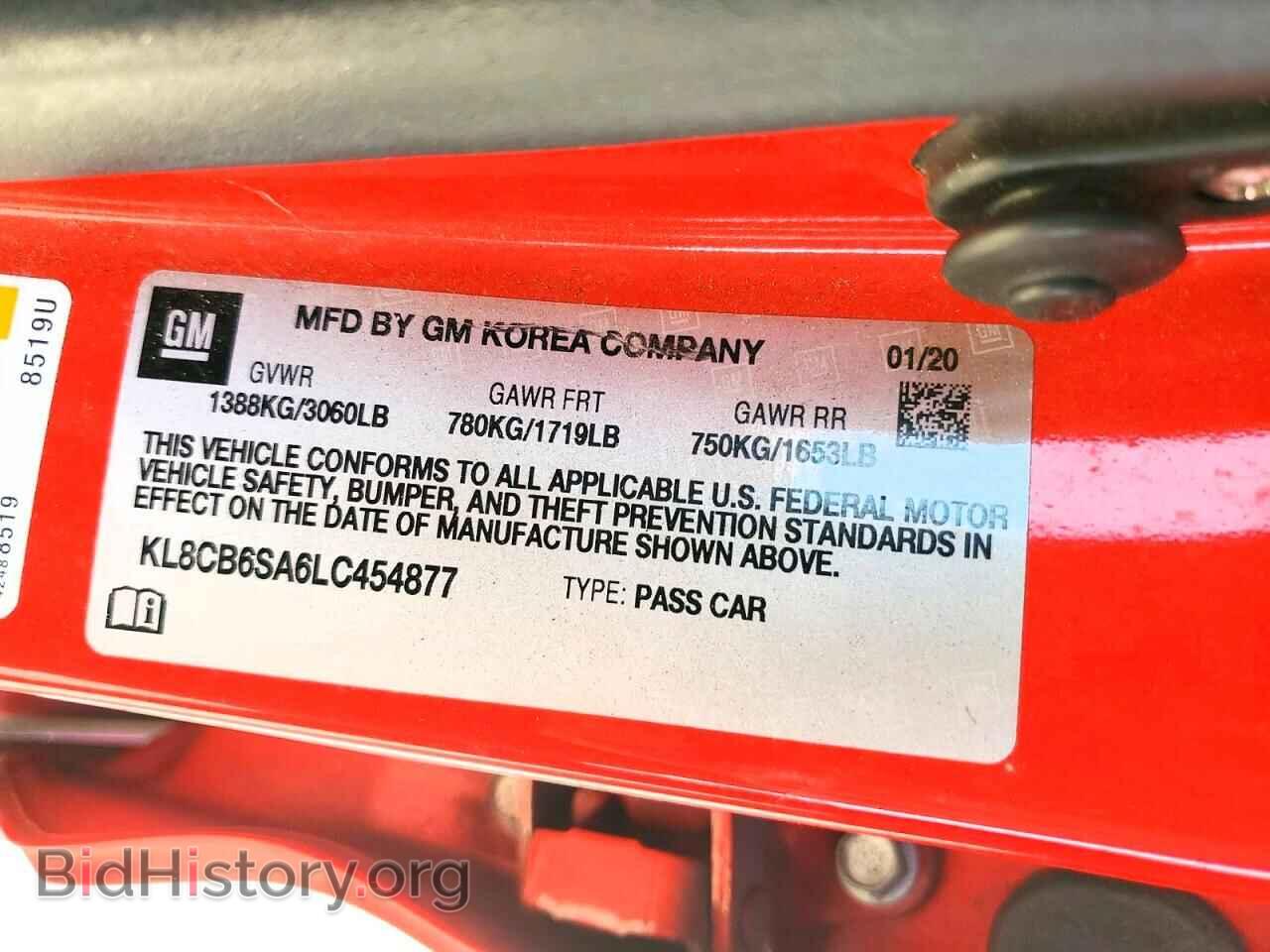 2020 CHEVROLET SPARK - VIN: KL8CB6SA6LC454877 - Photo 13