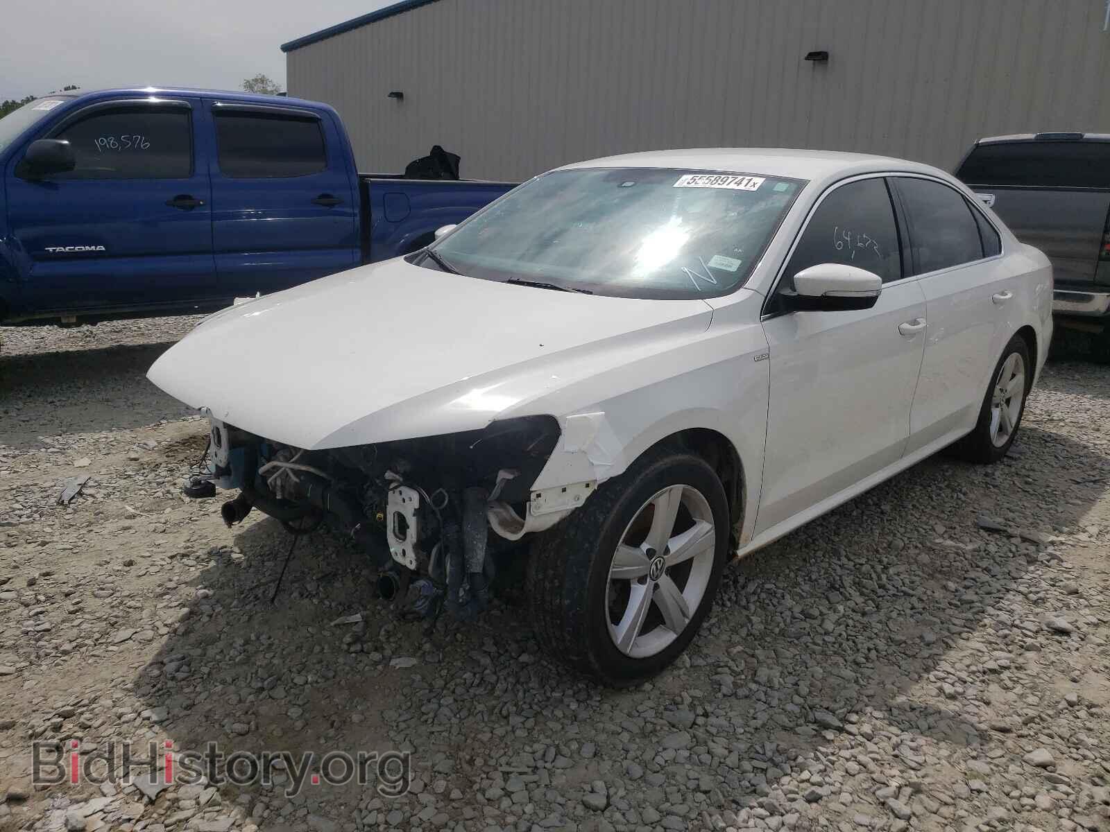 2014 VOLKSWAGEN PASSAT - VIN: 1VWAT7A37EC056291 - Фото 2