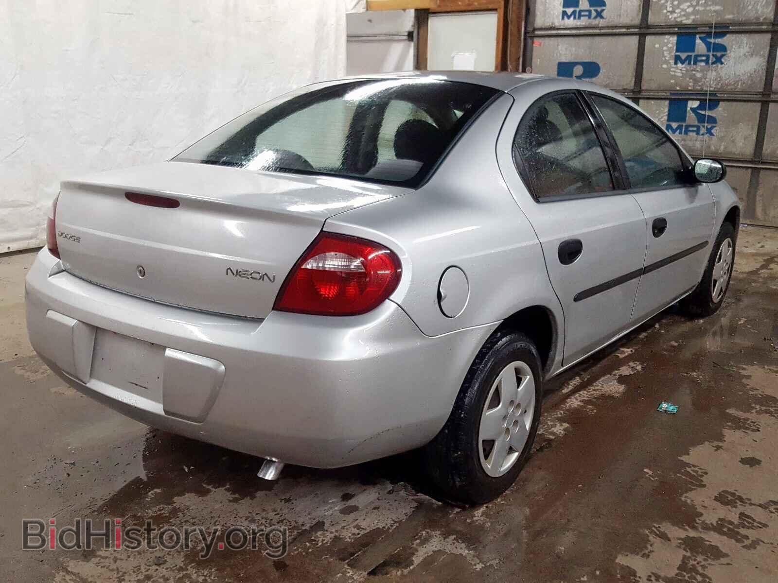 2005 DODGE NEON - VIN: 1B3ES26C35D153356 - Фото 4