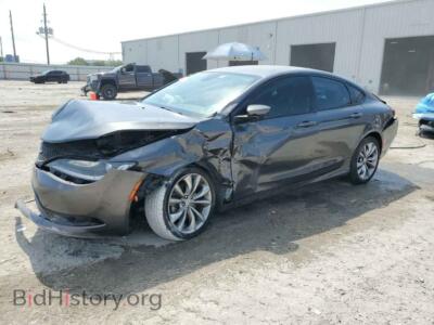 2015 Chrysler 200 S, gray — VIN 1C3CCCBB2FN536775, Copart