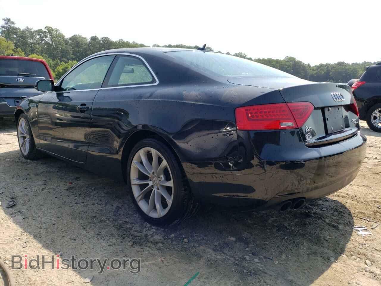 2013 AUDI A5 - VIN: WAUCFAFR9DA036595 - Фото 2