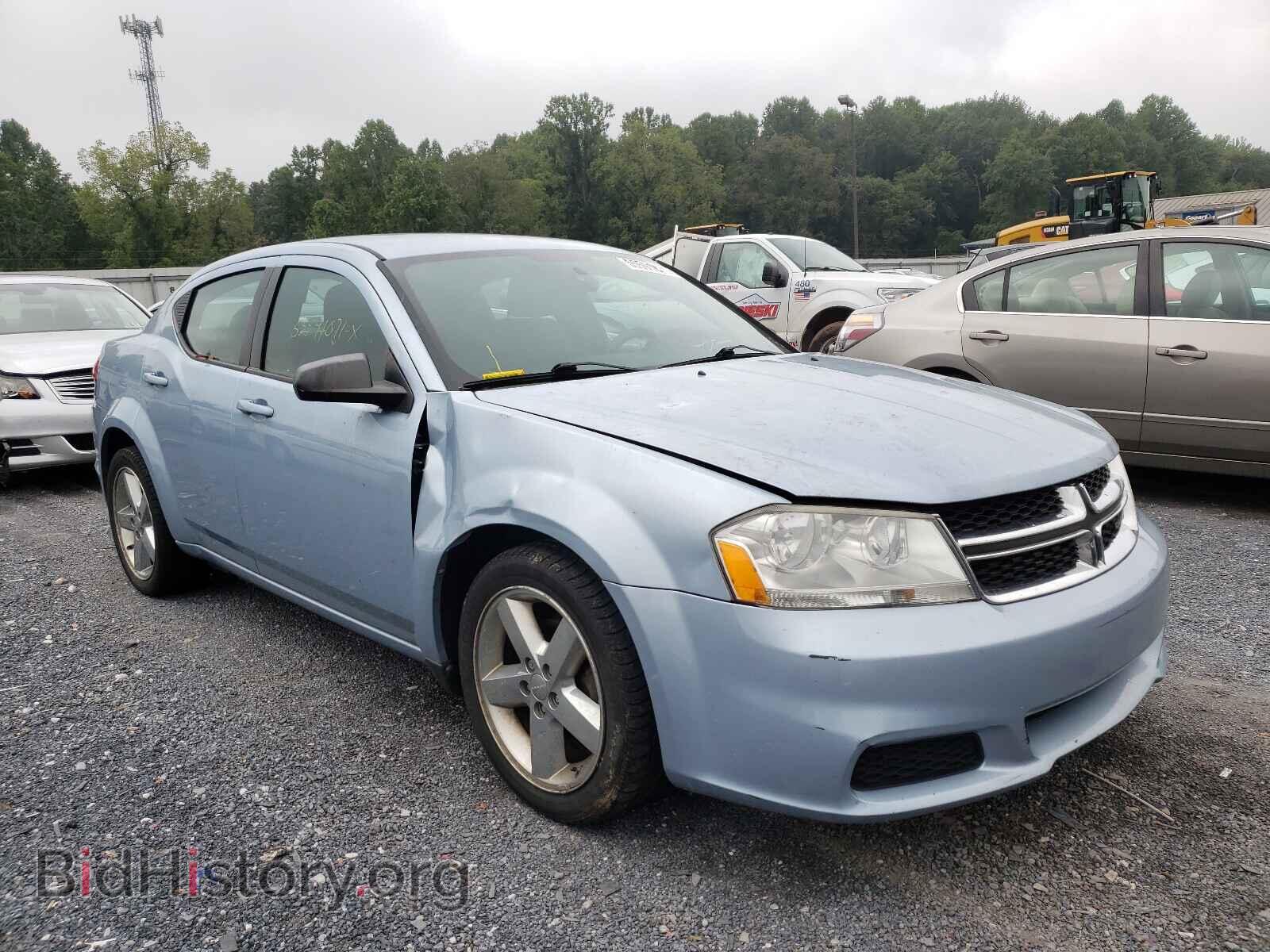 Фотография 1C3CDZAB7DN638832 - DODGE AVENGER 2013
