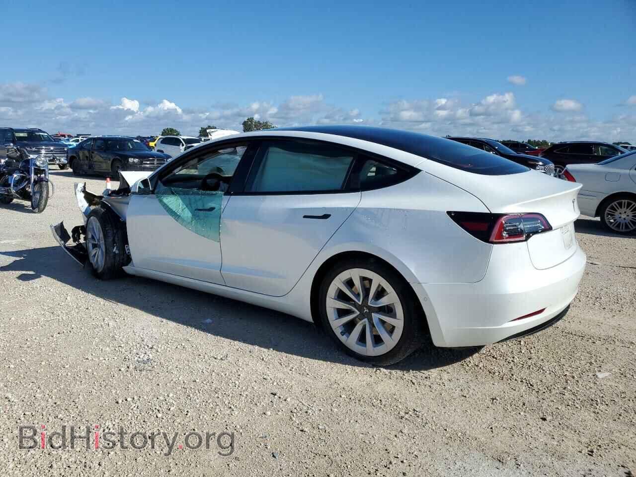 2022 TESLA MODEL 3 - VIN: 5YJ3E1EB3NF102822 - Фото 2