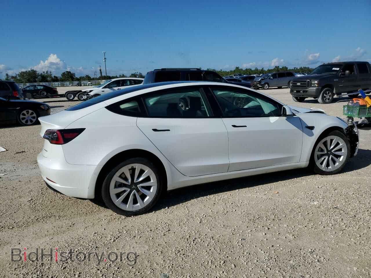 2022 TESLA MODEL 3 - VIN: 5YJ3E1EB3NF102822 - Фото 3