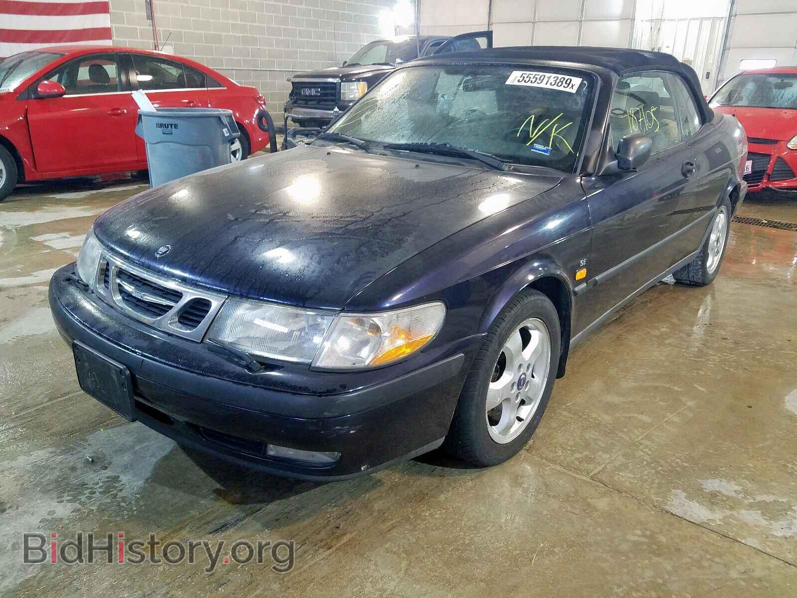 1999 SAAB 9 3 - VIN: YS3DF78N4X7053898 - Фото 2