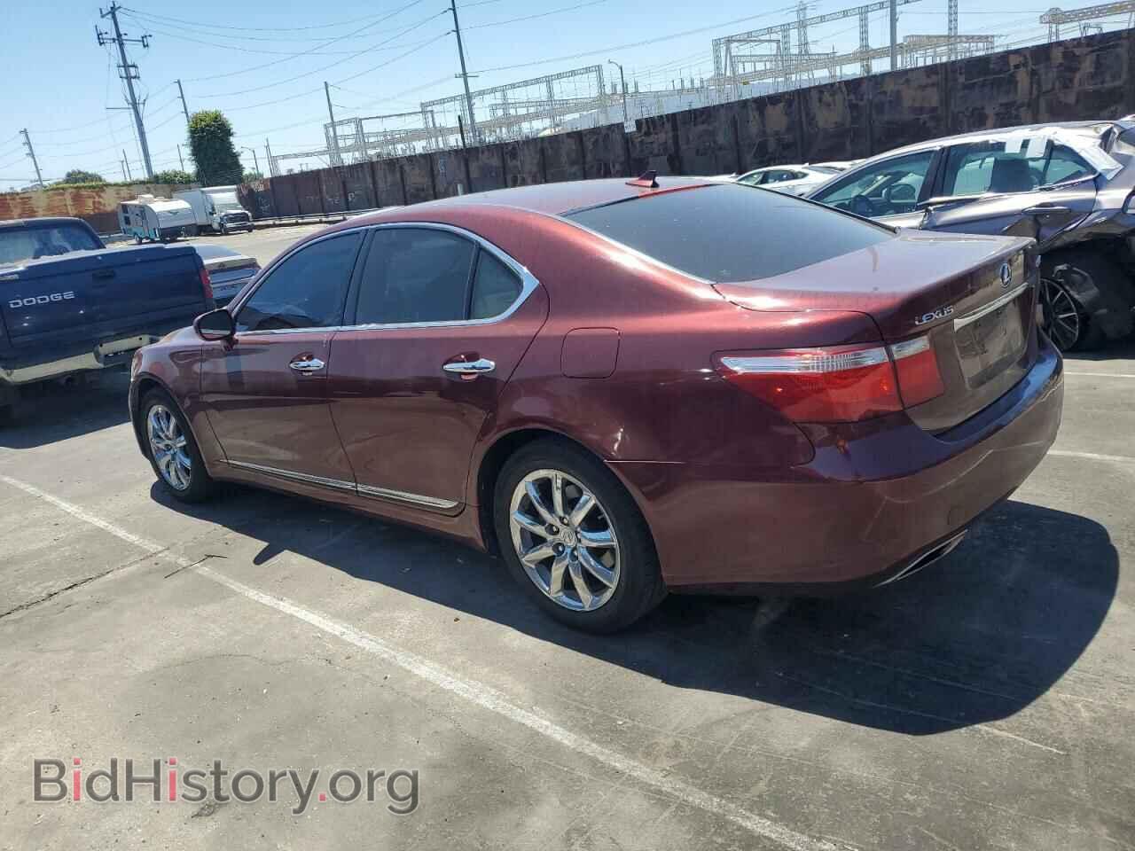 2007 LEXUS LS460 - VIN: JTHBL46F175049285 - Фото 2