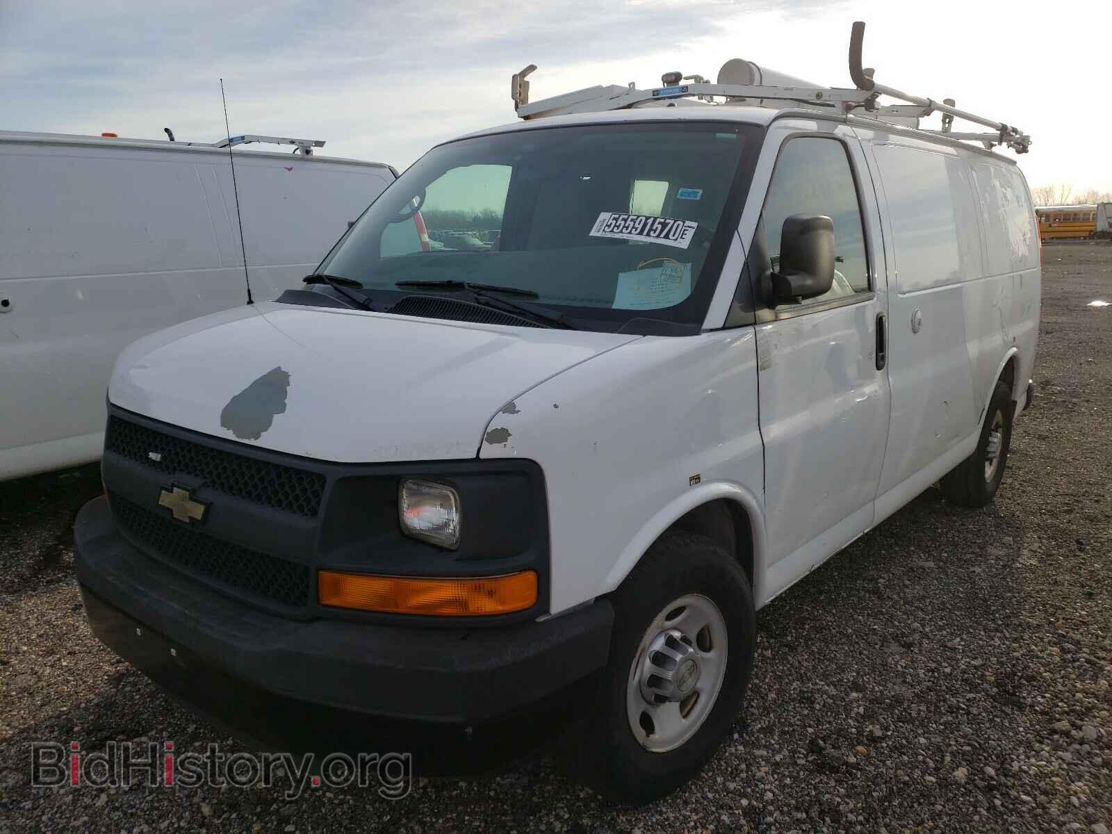 2012 CHEVROLET EXPRESS - VIN: 1GCWGFCB0C1122202 - Фото 2