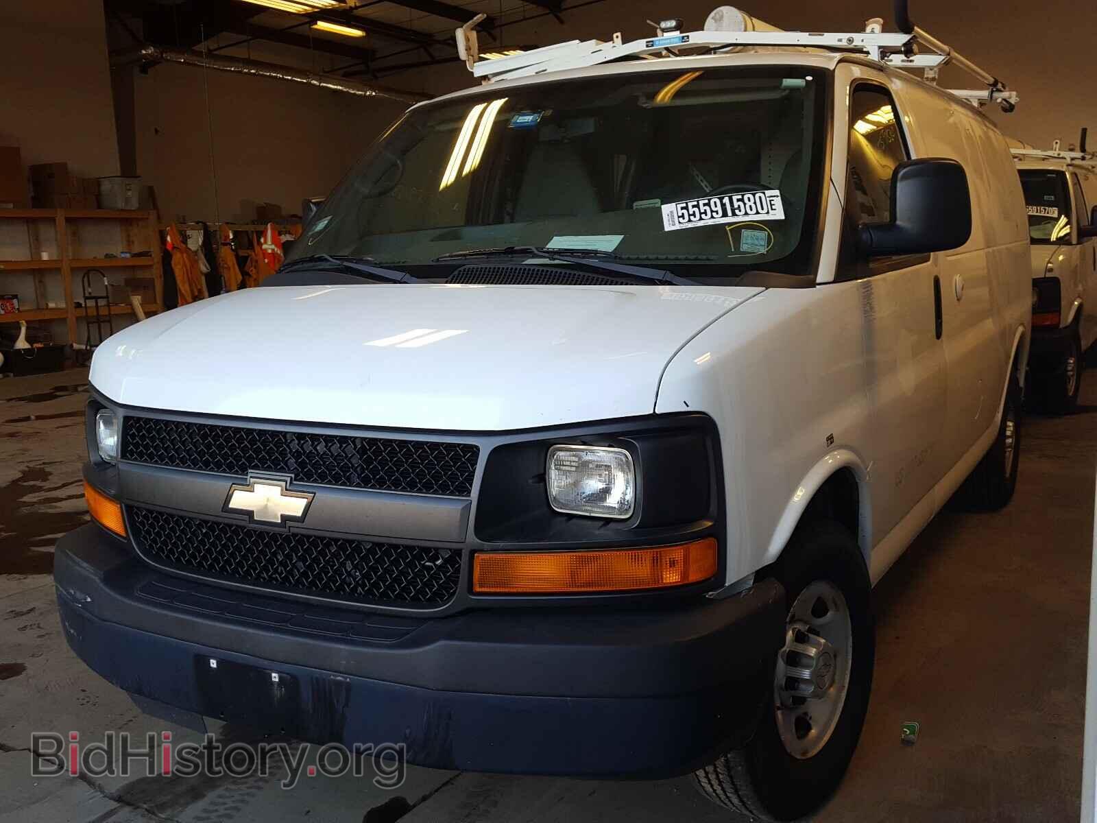 2012 CHEVROLET EXPRESS - VIN: 1GCWGFCB0C1121874 - Фото 2