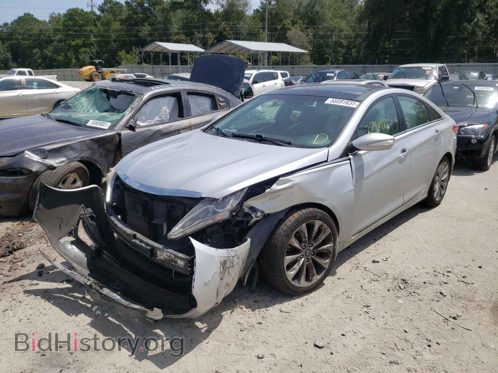 2012 HYUNDAI SONATA - VIN: 5NPEC4AB8CH339343 - Фото 2