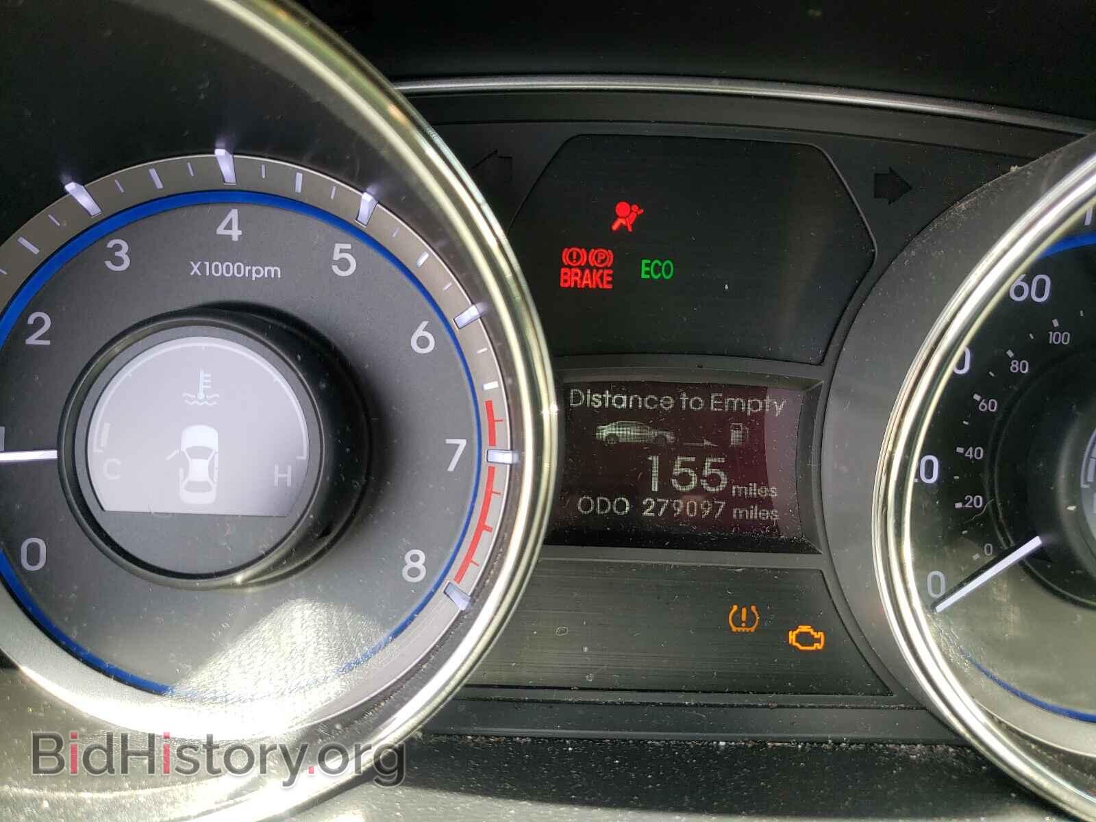 2012 HYUNDAI SONATA - VIN: 5NPEC4AB8CH339343 - Фото 8