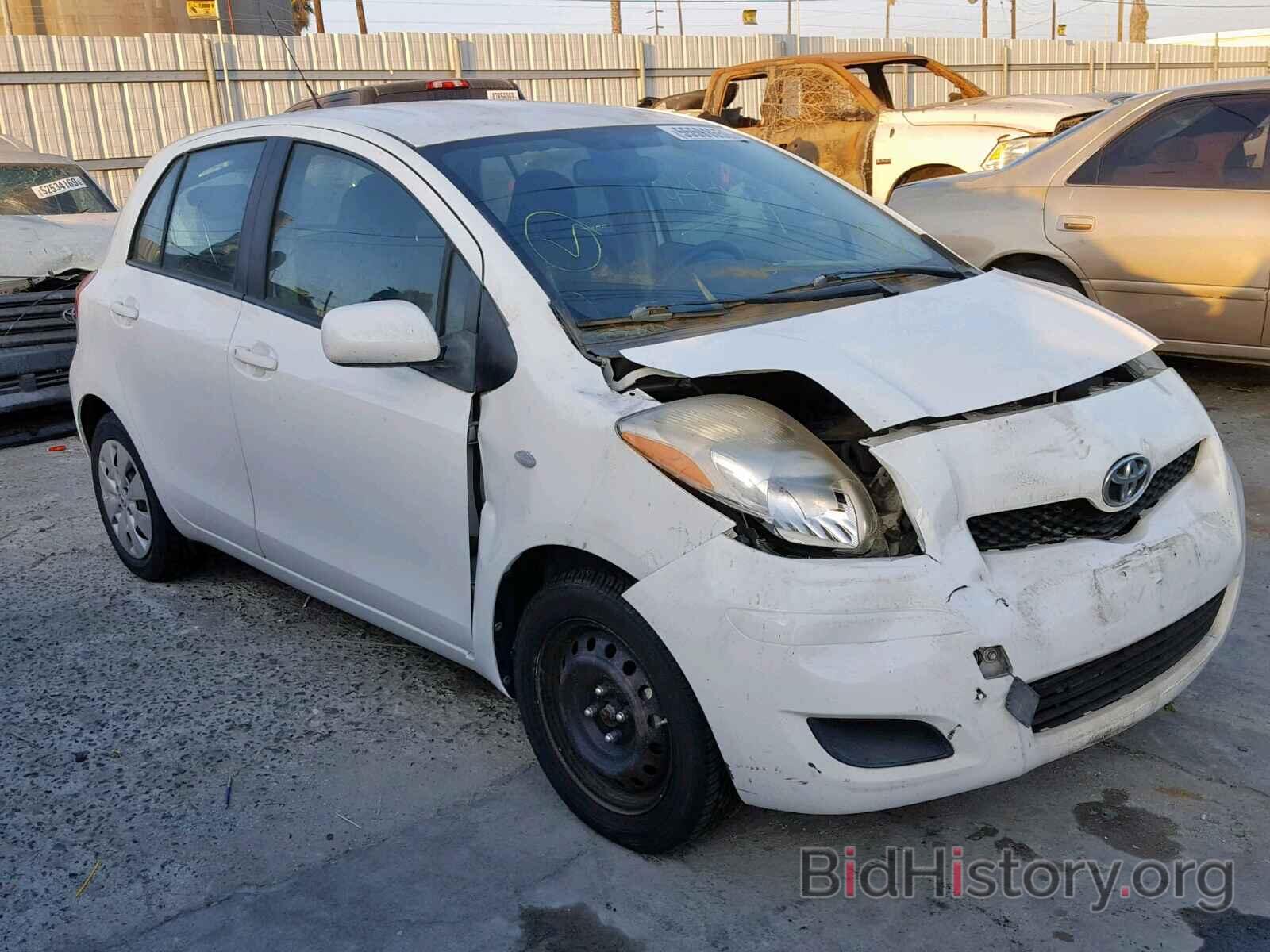 Photo JTDKT4K36B5333839 - TOYOTA YARIS 2011