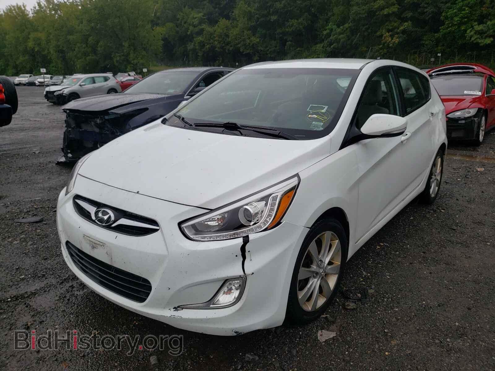2014 HYUNDAI ACCENT - VIN: KMHCU5AEXEU192516 - Фото 2