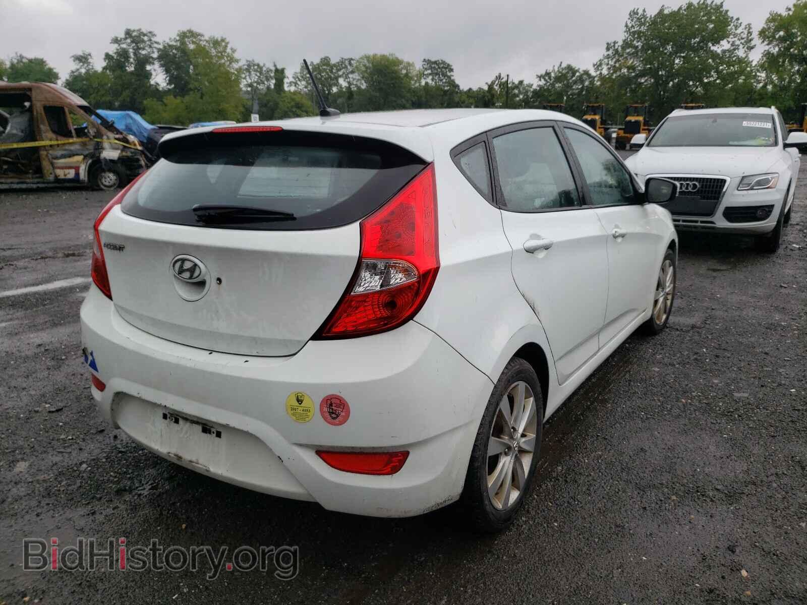 2014 HYUNDAI ACCENT - VIN: KMHCU5AEXEU192516 - Фото 4