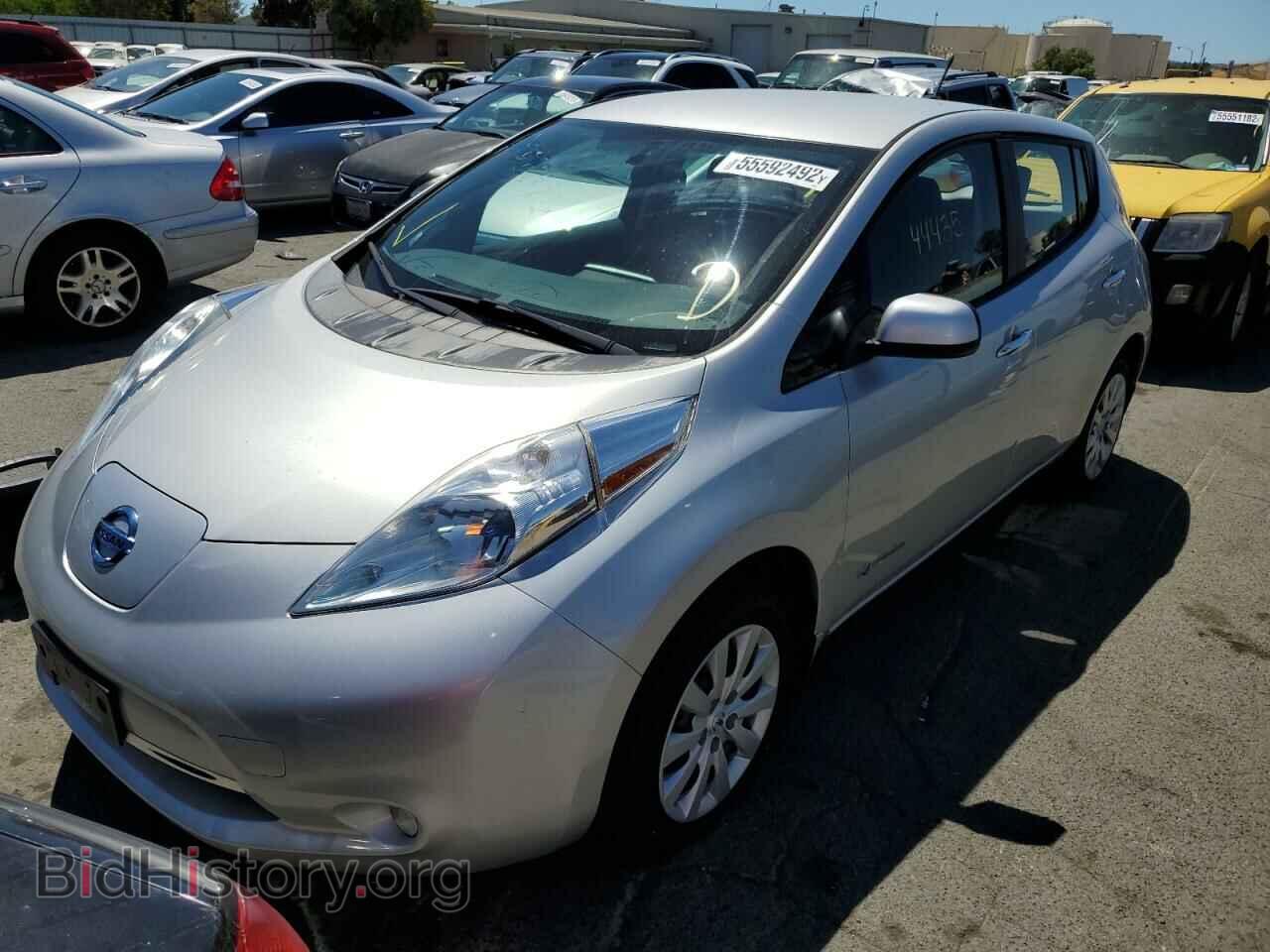 2013 NISSAN LEAF - VIN: 1N4AZ0CP6DC402084 - Фото 2