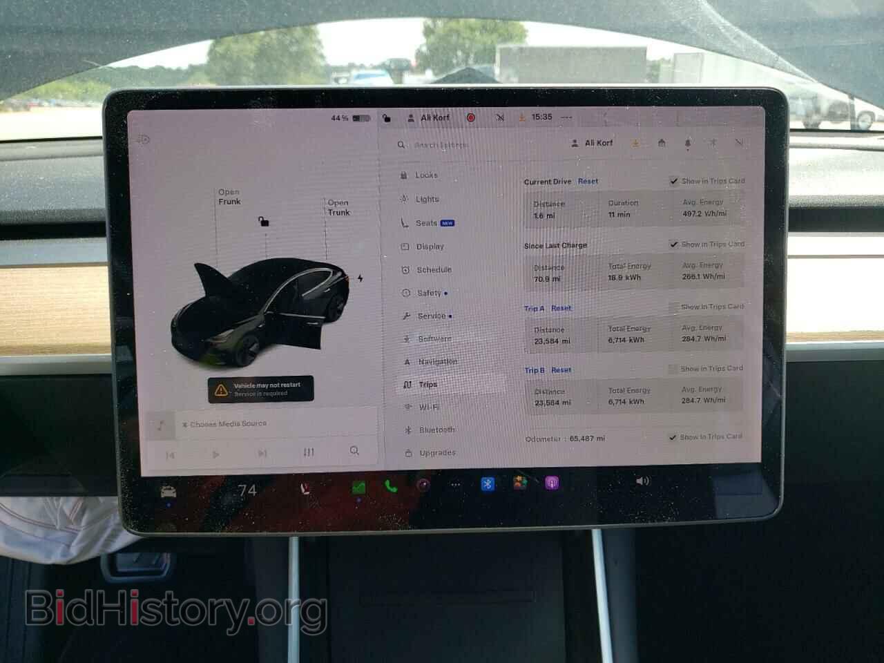 2019 TESLA MODEL 3 - VIN: 5YJ3E1EB4KF384691 - Photo 9