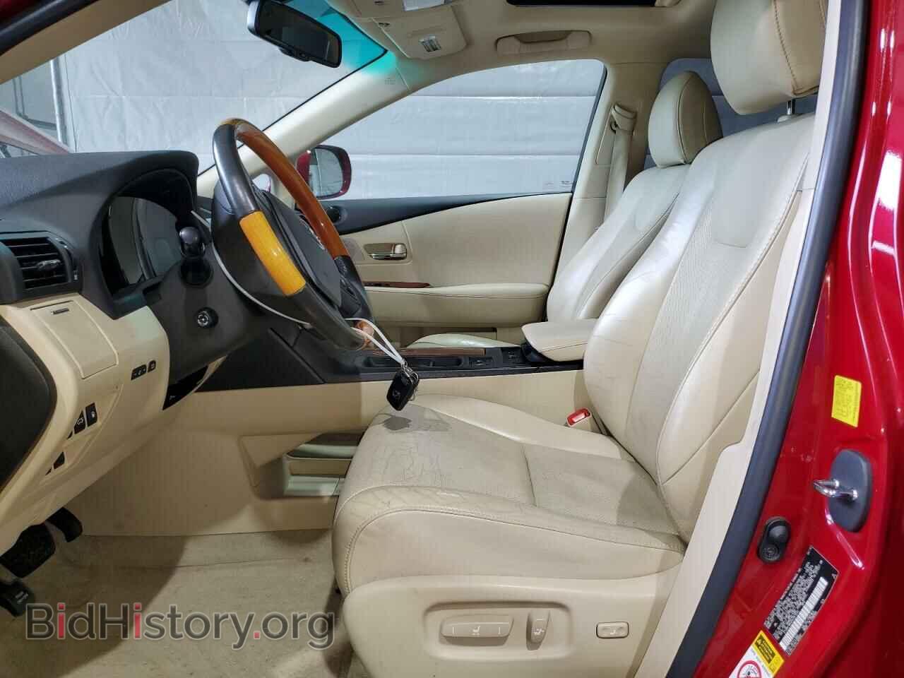2010 LEXUS RX350 - VIN: 2T2BK1BA2AC061545 - Фото 7