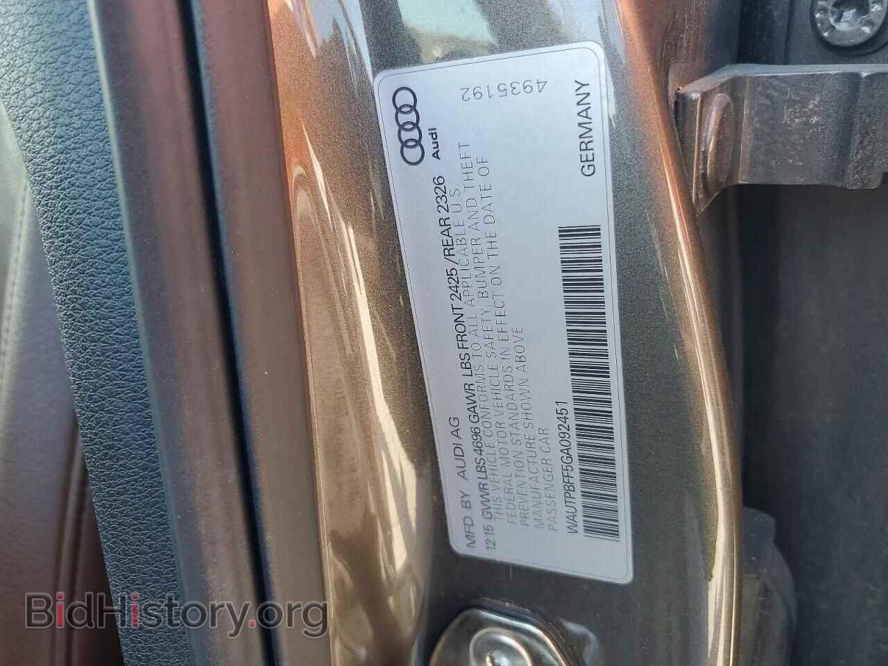 2016 AUDI A3 - VIN: WAUTPBFF5GA092451 - Photo 13