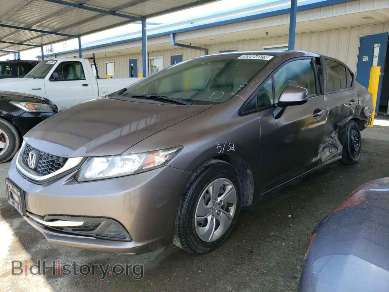 2013 HONDA CIVIC - VIN: 19XFB2F51DE294752 - Фото 2