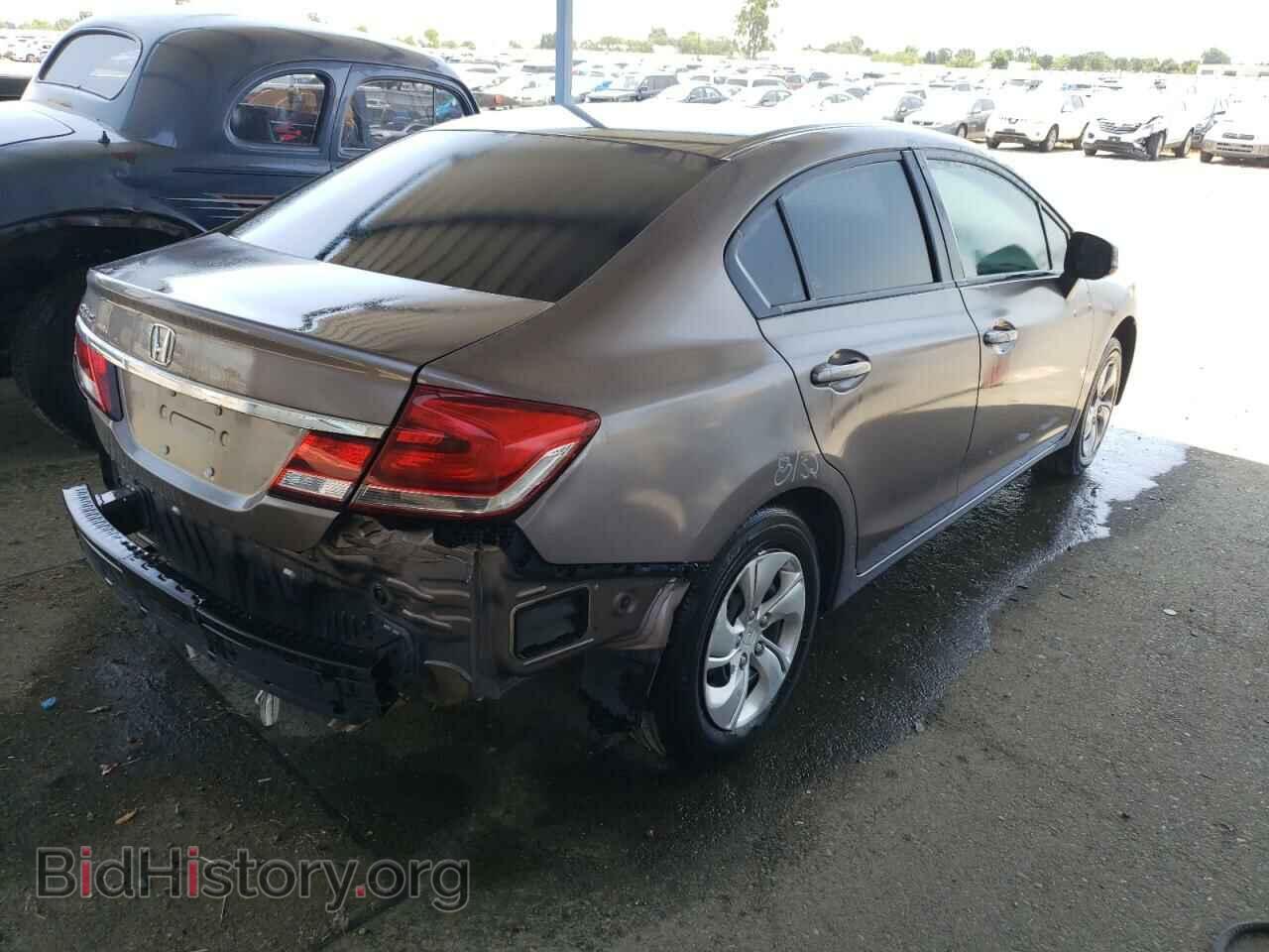 2013 HONDA CIVIC - VIN: 19XFB2F51DE294752 - Фото 4