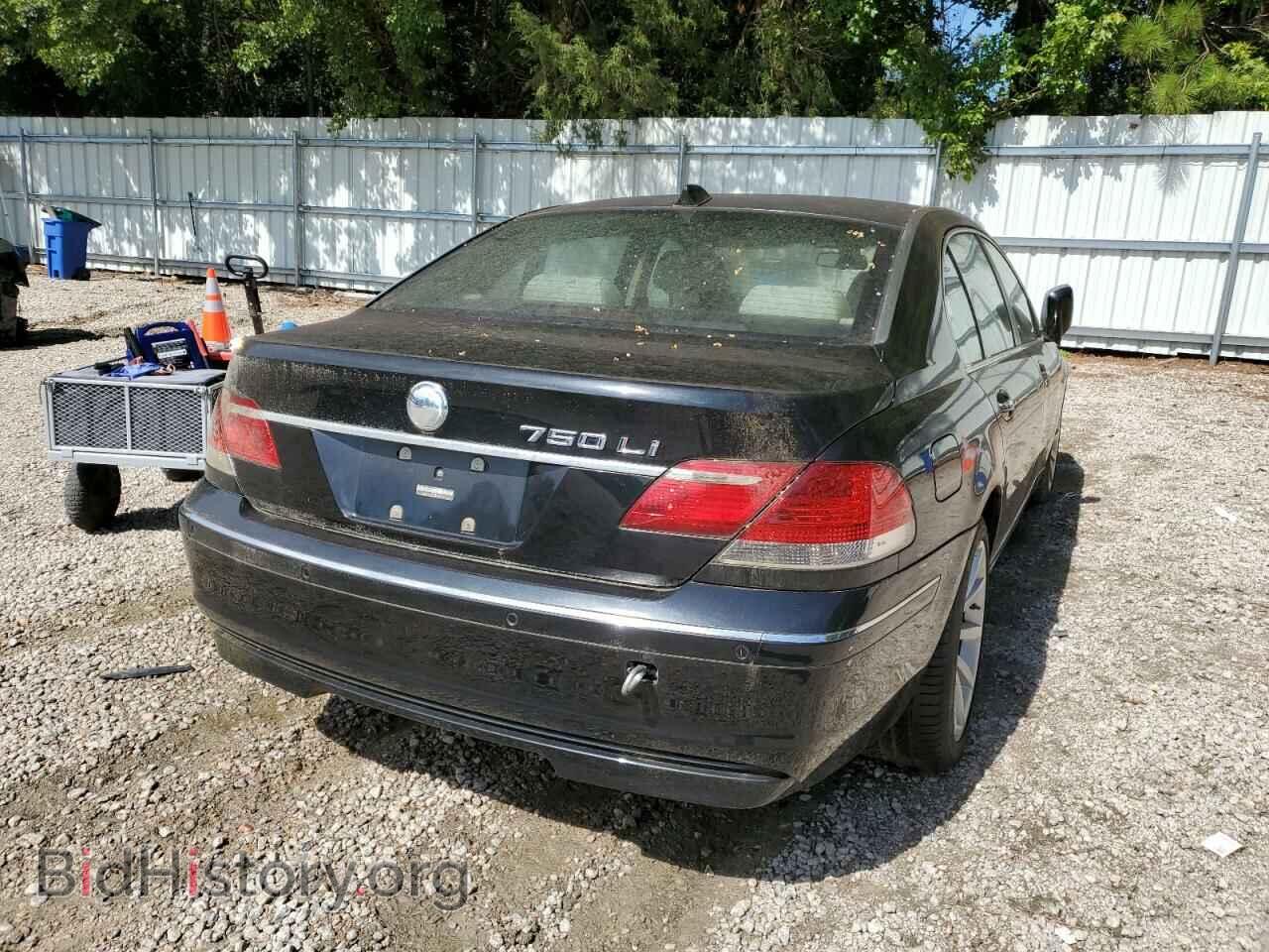 2007 BMW 7 SERIES - VIN: WBAHN83557DT65977 - Фото 4