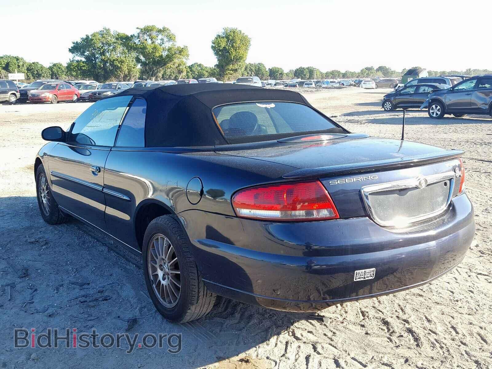 2004 CHRYSLER SEBRING - VIN: 1C3EL55RX4N330842 - Фото 3
