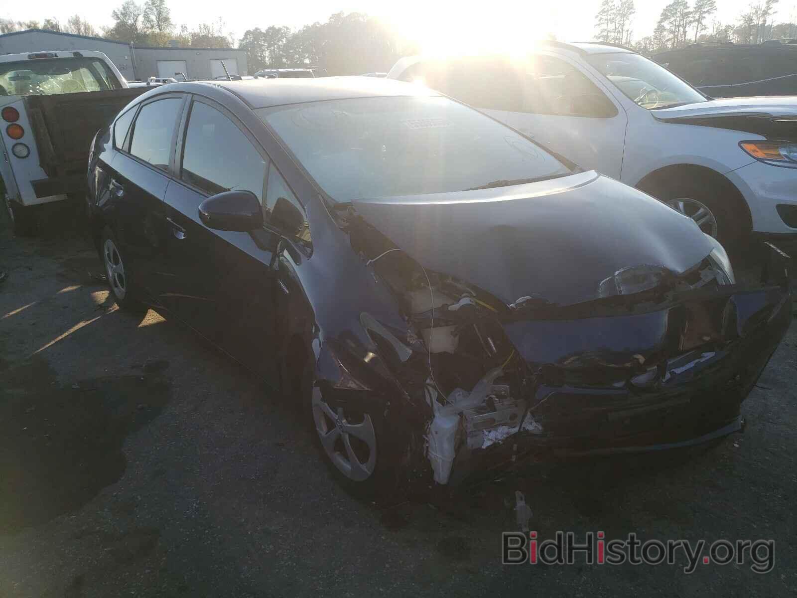 Photo JTDKN3DU4C1482561 - TOYOTA PRIUS 2012